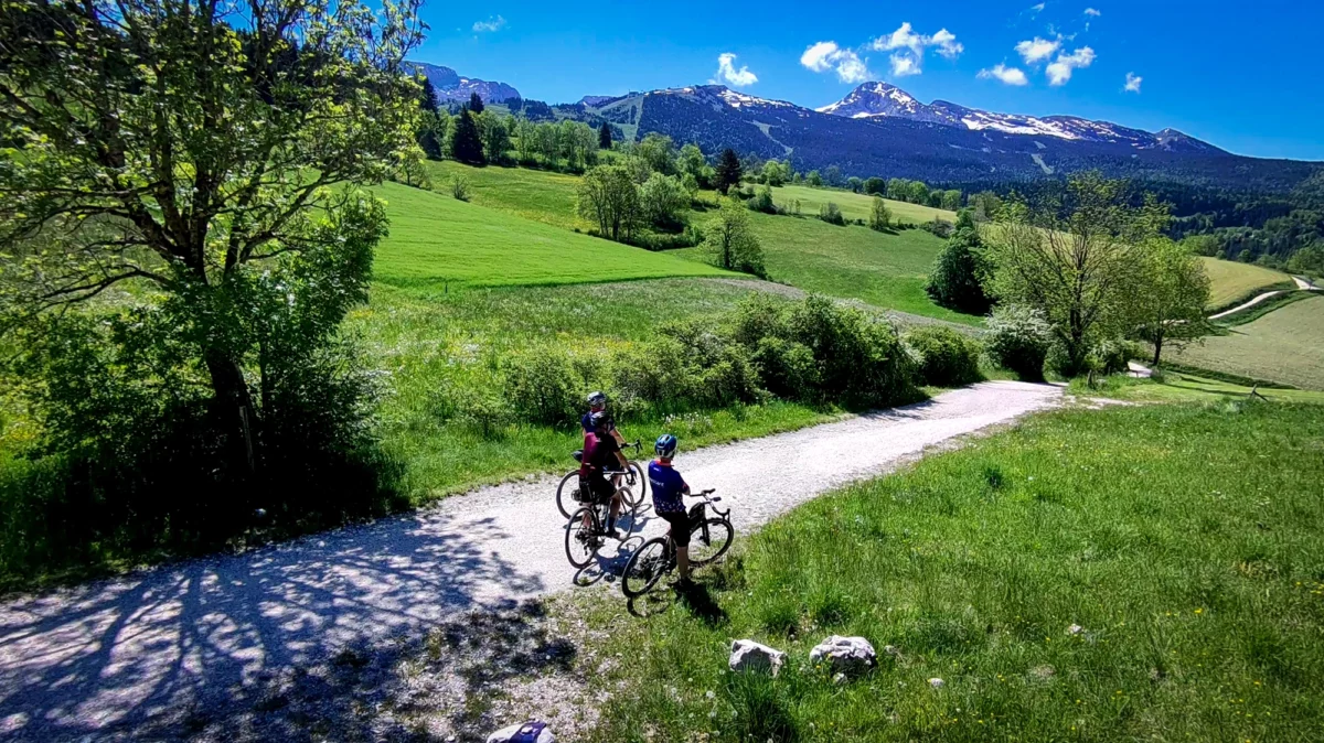 Immersion Gravel dans le Vercors.