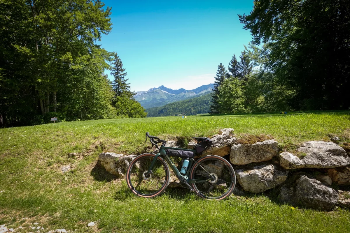 Le golf de Corrençon-en-Vercors en gravel