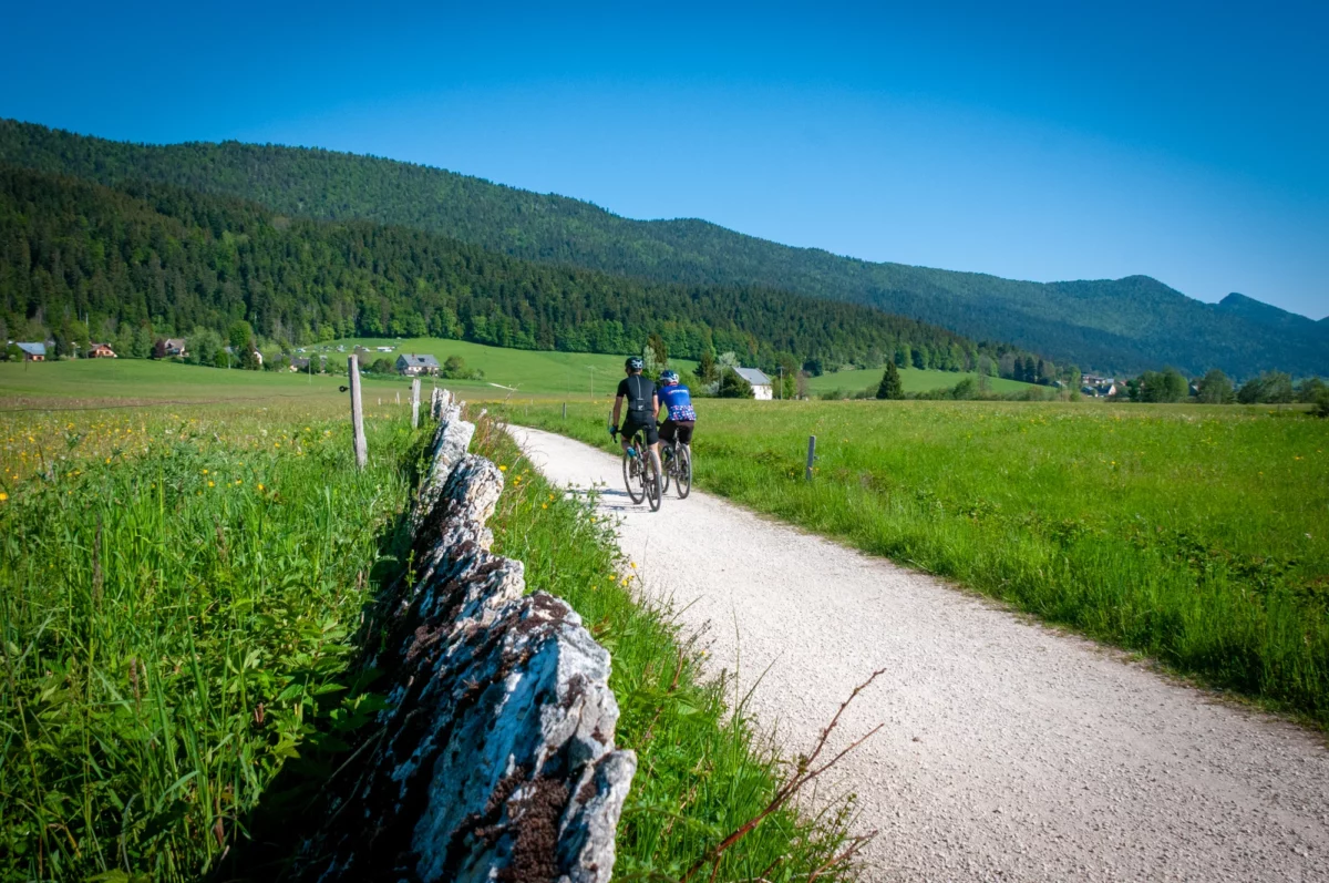 Sur les pistes gravel du Vercors