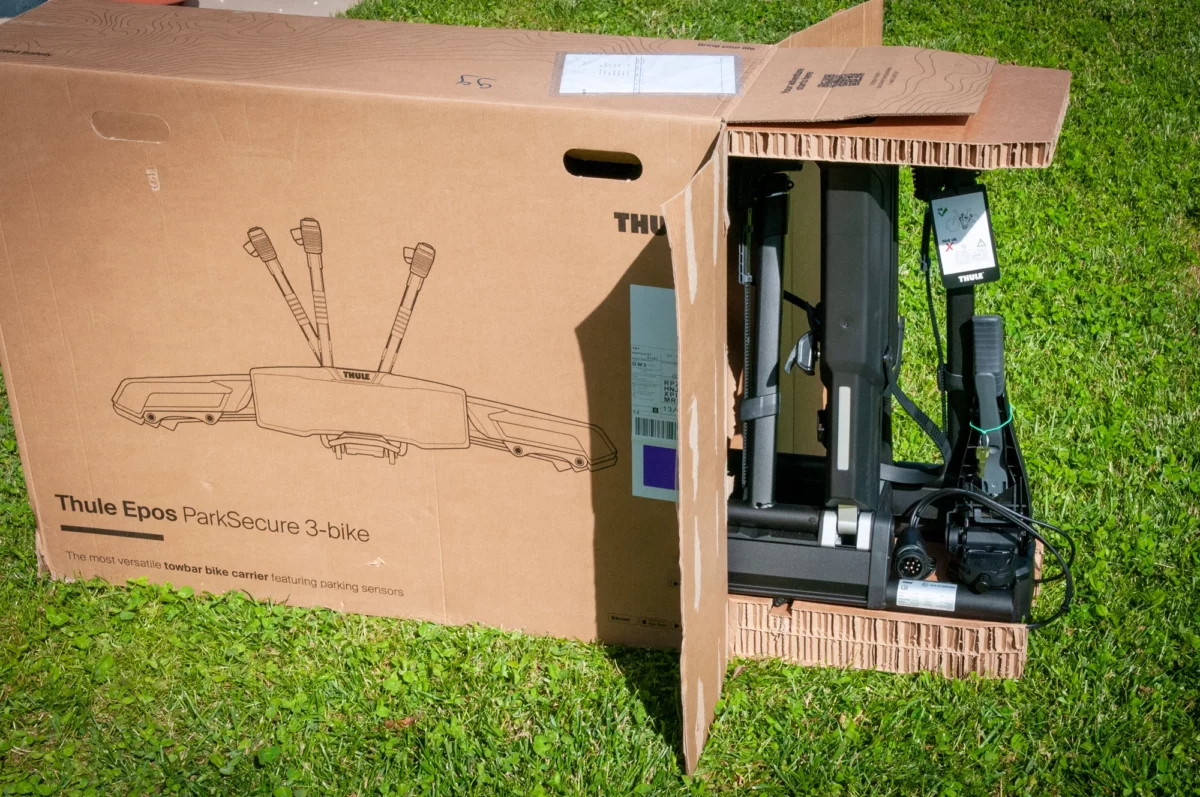 Déballage, montage et prise en main du Thule Epos ParkSecure